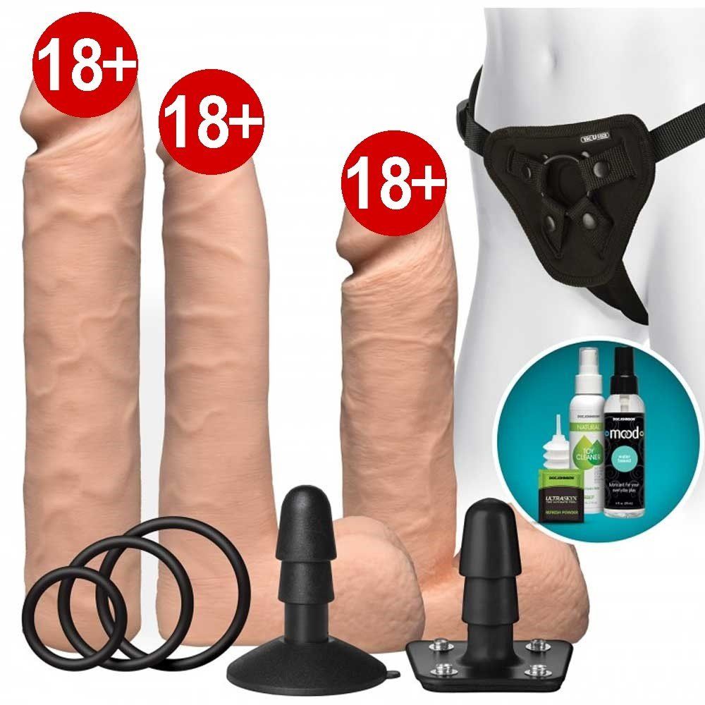 Doc Johnson Experienced Set Özel Realistik Penis Seti