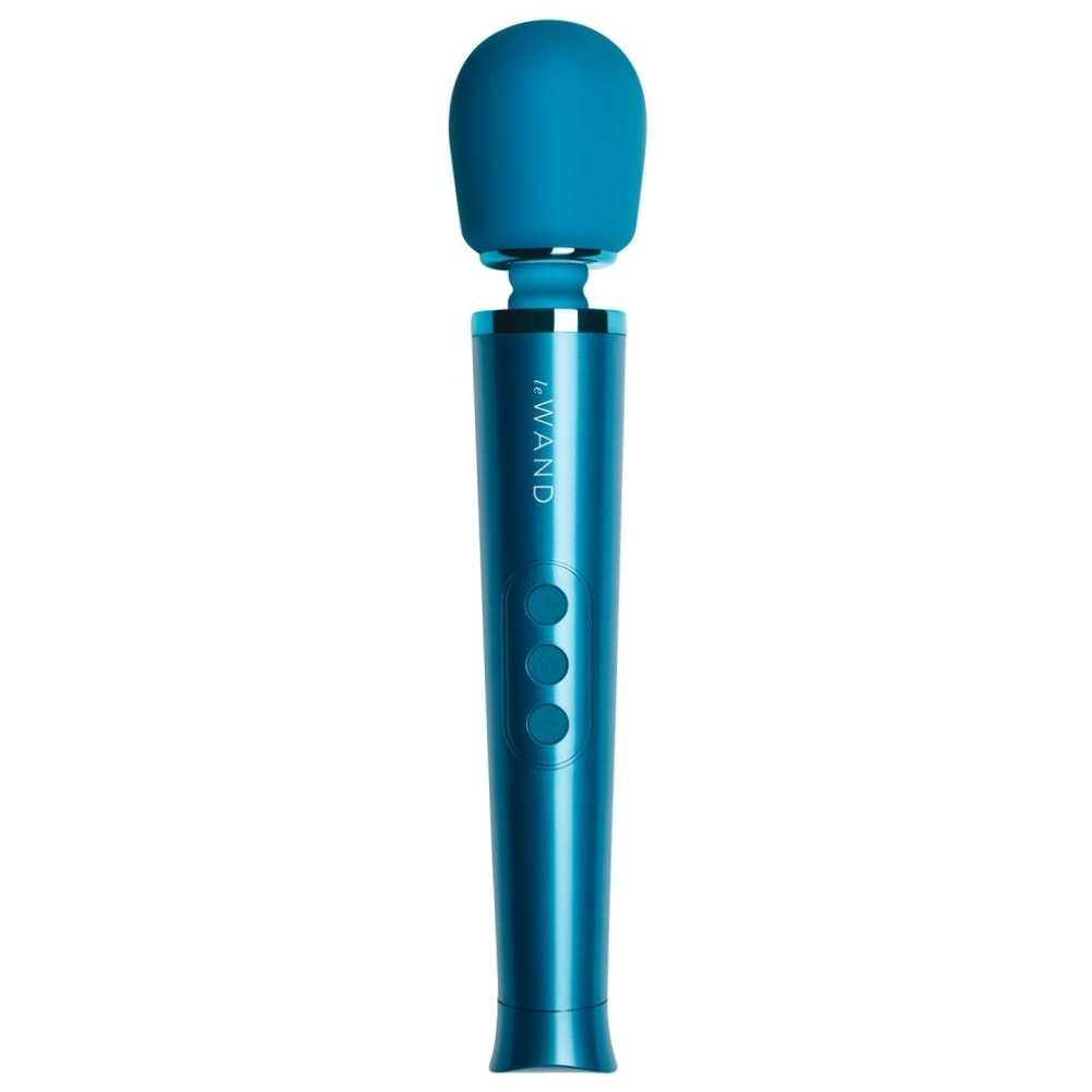 Le Wand Petite Rechargeable Vibrating Body Massager Masaj Aleti - Blue