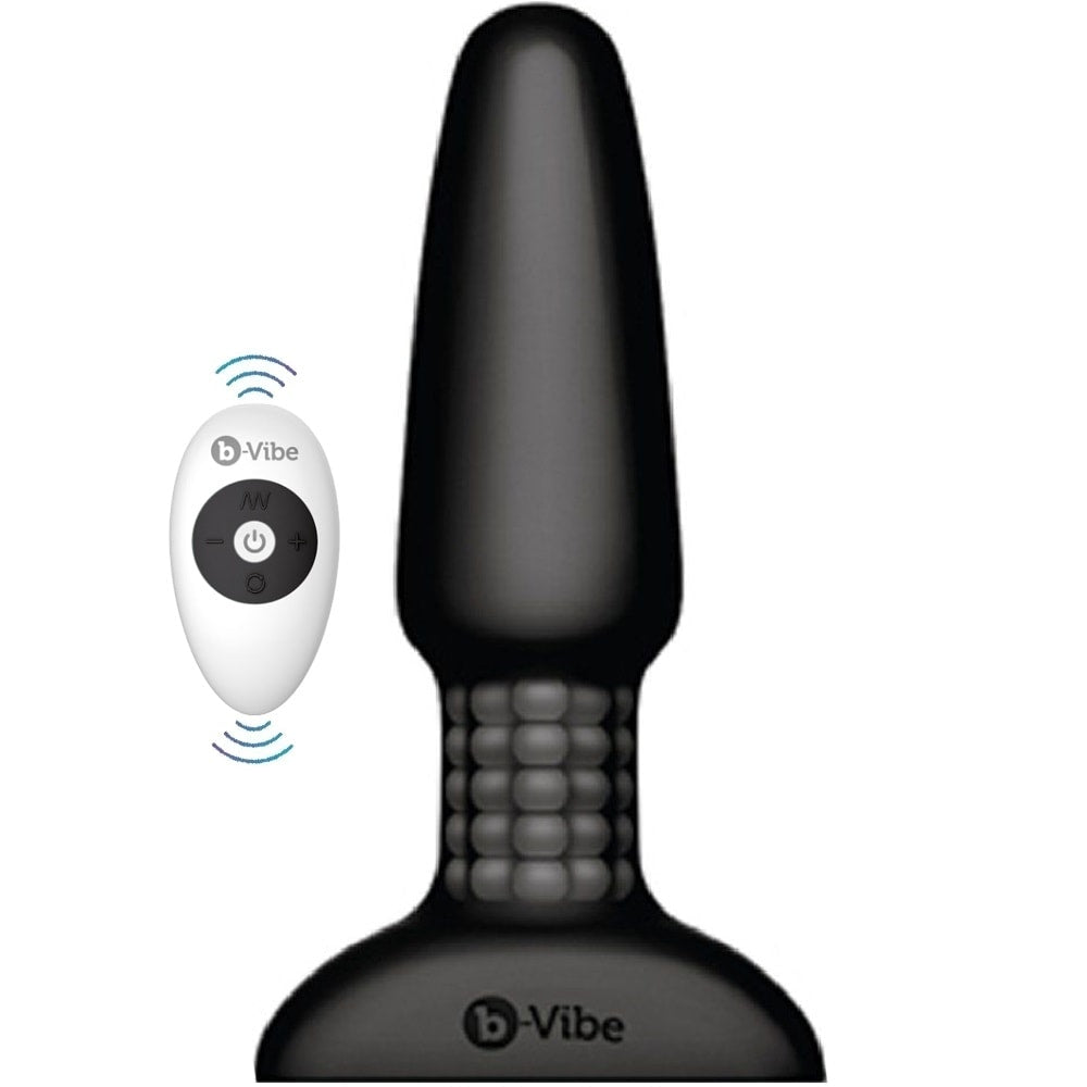 B-Vibe Rimming 2 Uzaktan Kumandalı Titreşimli Anal Vibratör-Black