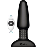 B-Vibe Rimming 2 Uzaktan Kumandalı Titreşimli Anal Vibratör-Black