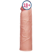 Lovetoy Pleasure X-Tender 3 cm Dolgulu Realistik Penis Kılıfı