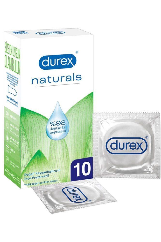 Durex Naturals 10'lu Prezervatif