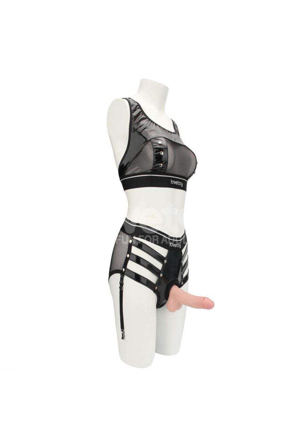 Rebellion Reign Iconic Harness Strap on Set (M/L) Strap On Kemeri