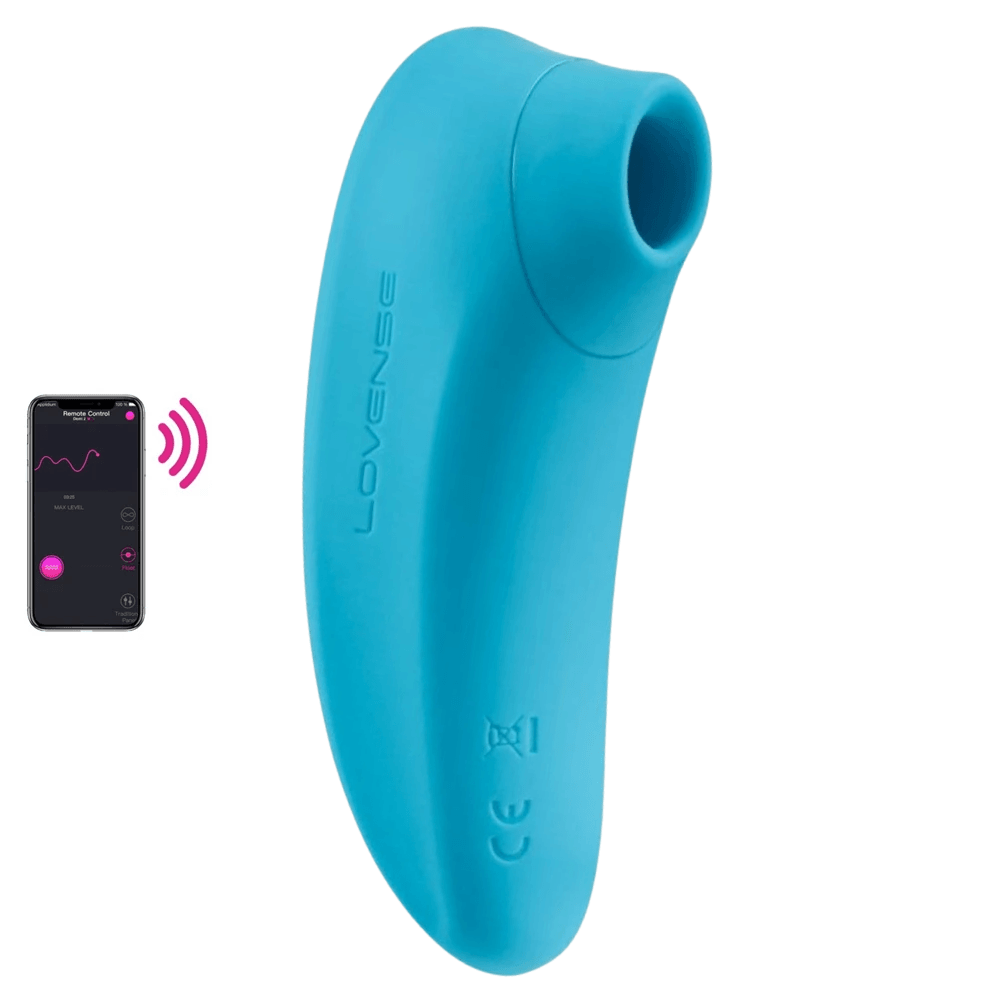 Lovense Tenera Telefon Kontrollü Emiş Güçlü Vibratör