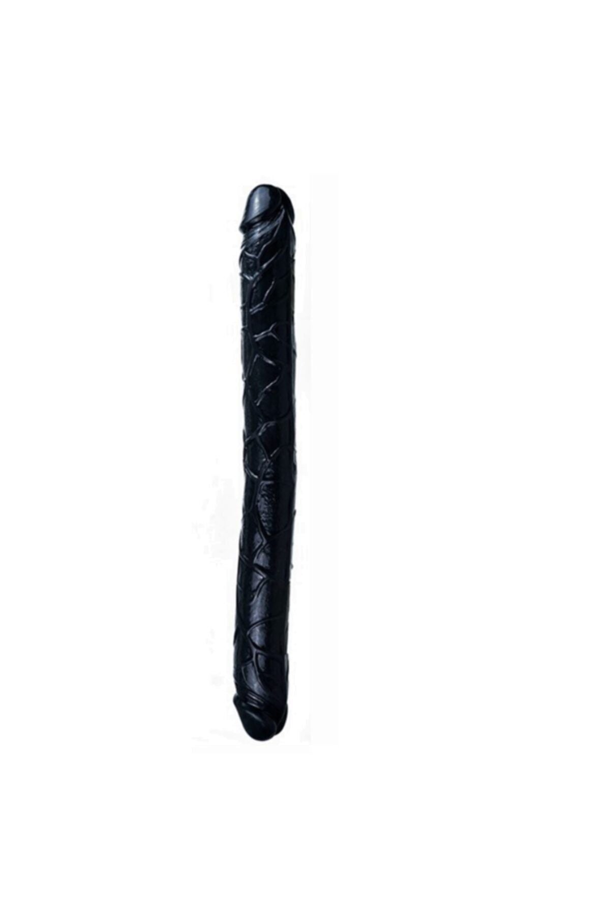 Çift Taraflı Realistik Zenci Penis 38 cm