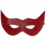 Kırmızı Deri Göz Maskesi