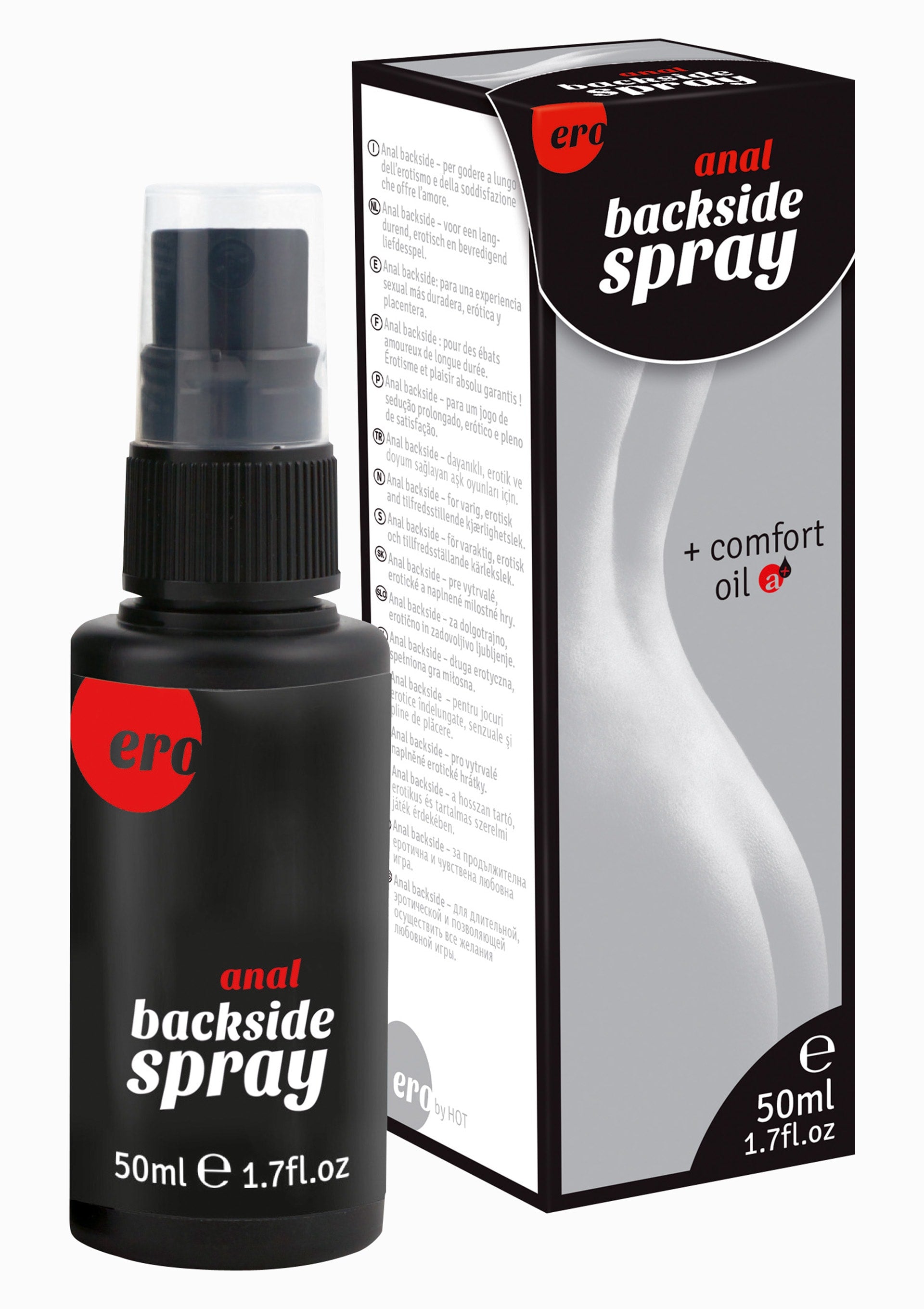 Hot Ero Anal Backside Rahatlatıcı Sprey 50 ml