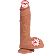 Shequ Dildo Series Buru Natural Doku 22 Cm Realistik Penis