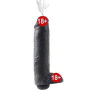 Pipedream King Cock Squirting Black Boşalabilir Amerikan Penis 28 cm