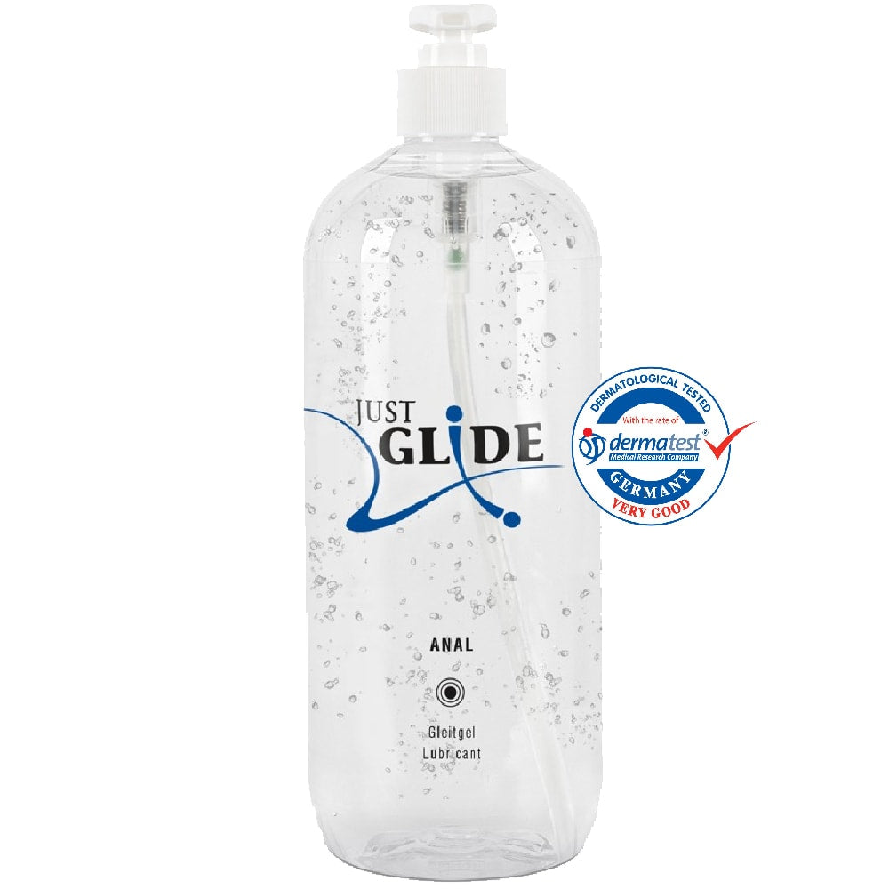 Just Glide Waterbased Anal Gel Su Bazlı Anal Kayganlaştırcı Jel 1000 Ml.