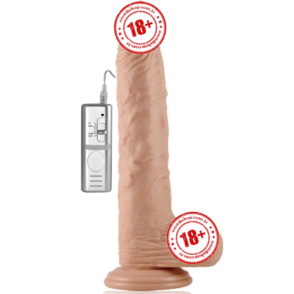 Lovetoy Real Extreme 24 cm Titreşimli Realistik Penis