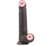 Lovetoy Sliding Skin Dildo Hareketli Deri Özellikli 23 Realistik Zenci Penis