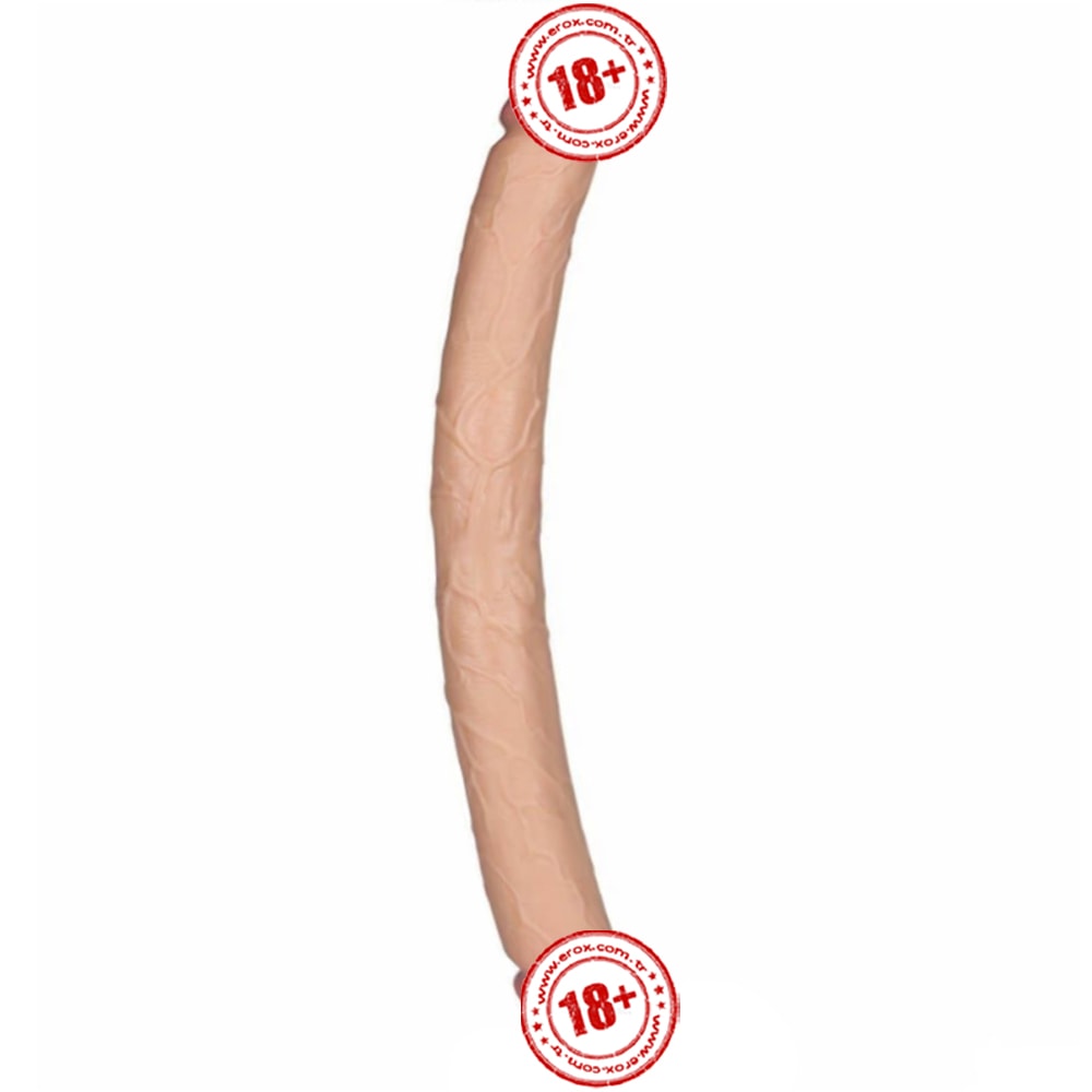 Lovetoy King Size 43 cm Realistik Ultra Esnek Çift Taraflı Penis