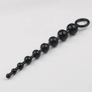 Exovid Anal Beads Siyah Kademeli Anal Zevk Topu