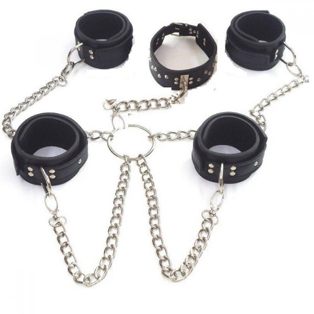 Fetish Fantasy Series El Ayak ve Boyun Tasması