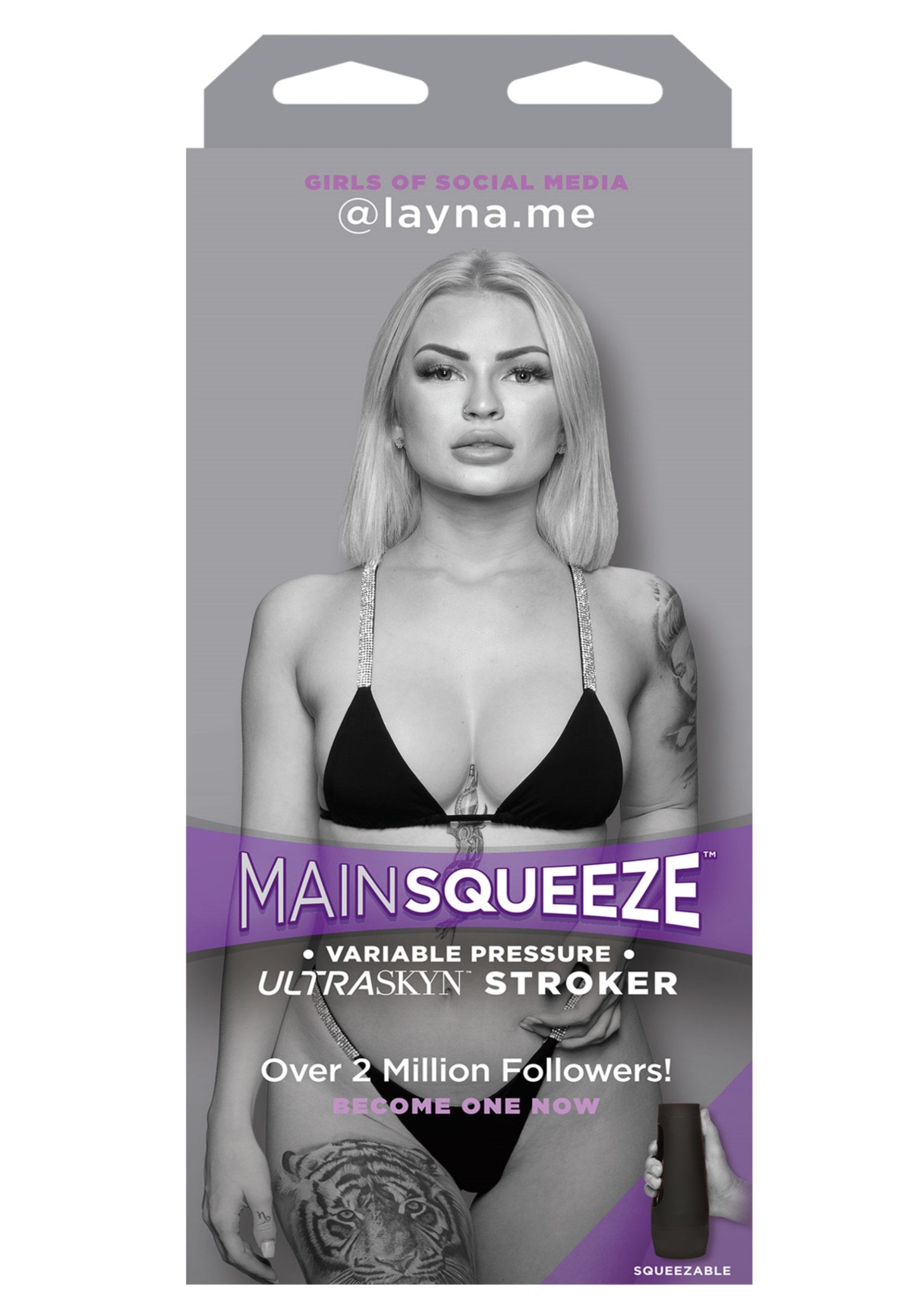 Doc Johnson Girls of Soc Media Layna Pussy Masturbator