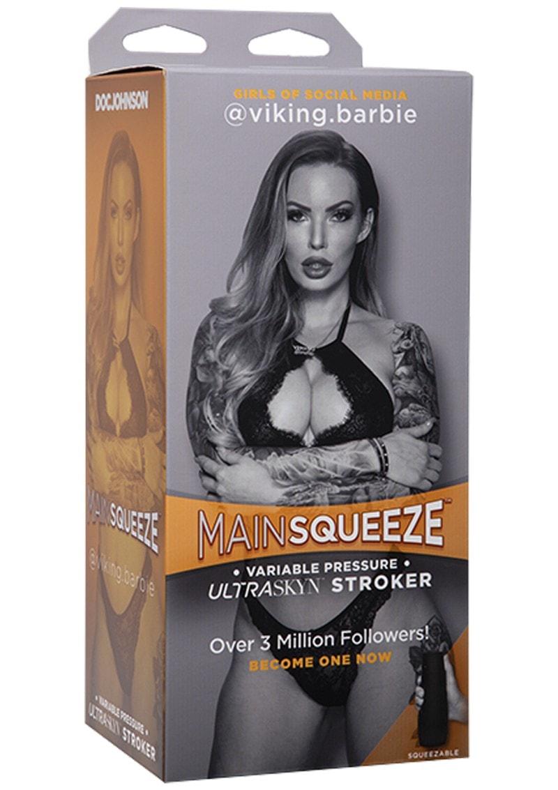 Doc Johnson Main Squeeze Viking Barbie Vajina Masturbator