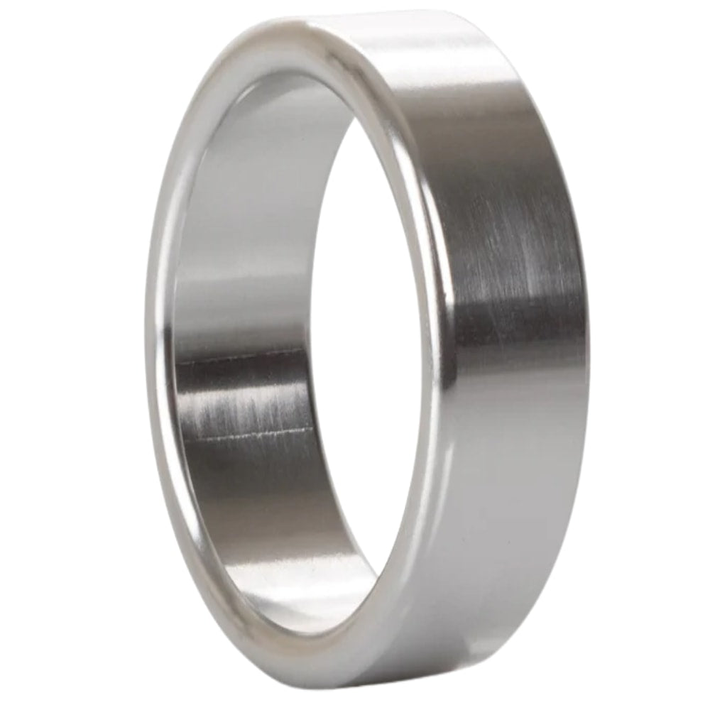 Calexotics Alloy Metallic Ring Metal Penis Halkası-Medium