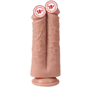 Anthony Double Yumuşak Dokulu Çiftli Realistik Dildo