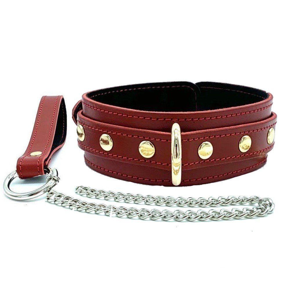 Erox Fetish Fantasy Series Collar Fetiş Boyun Tasması-Kırmızı